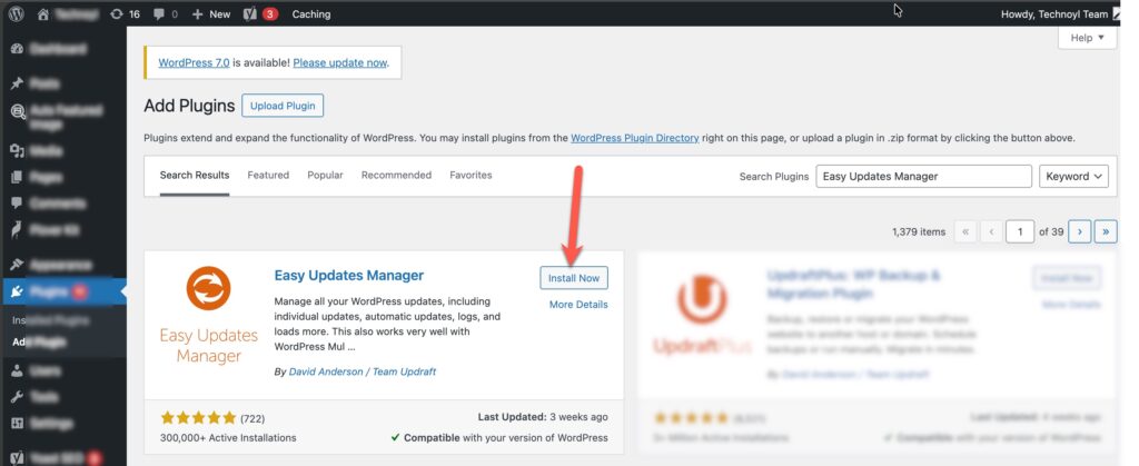Easy Updates Manager