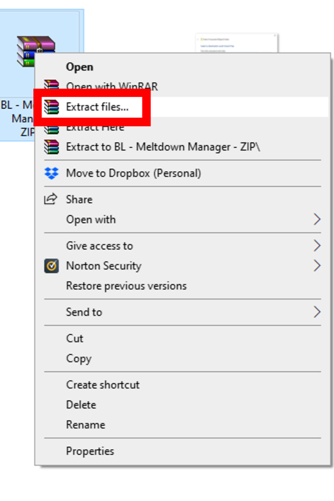 Extract Using Third-Party Software: Cannot Complete the Archive Extraction Wizard