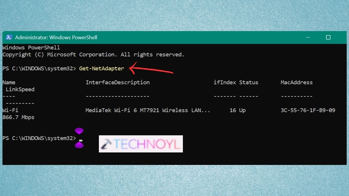 Get-NetAdapter