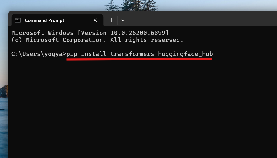 Install Hugging Face Libraries: Integrate Hugging Face with GitHub