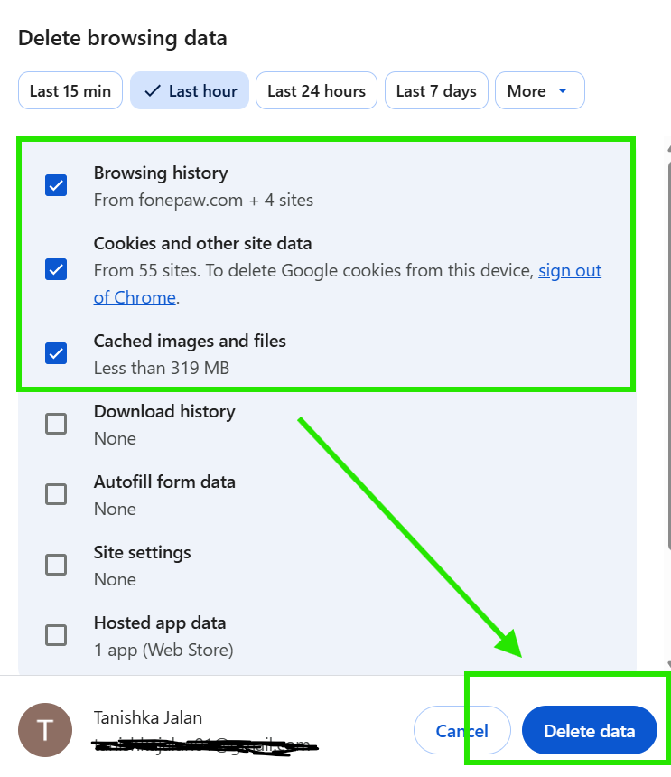 Clear Chrome Cache & Browser Data To Fix Google Chrome Not Responding