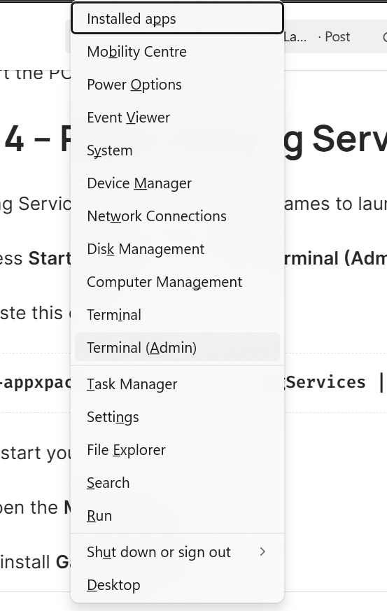 Reset Gaming Services