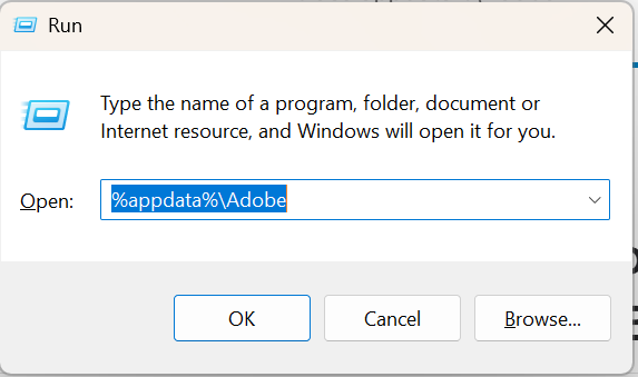 Reset Adobe Reader Data To Fix Adobe Reader stuck in background