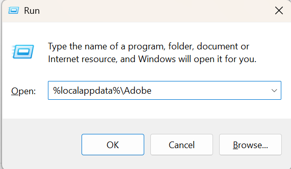 localappdata%Low Adobe