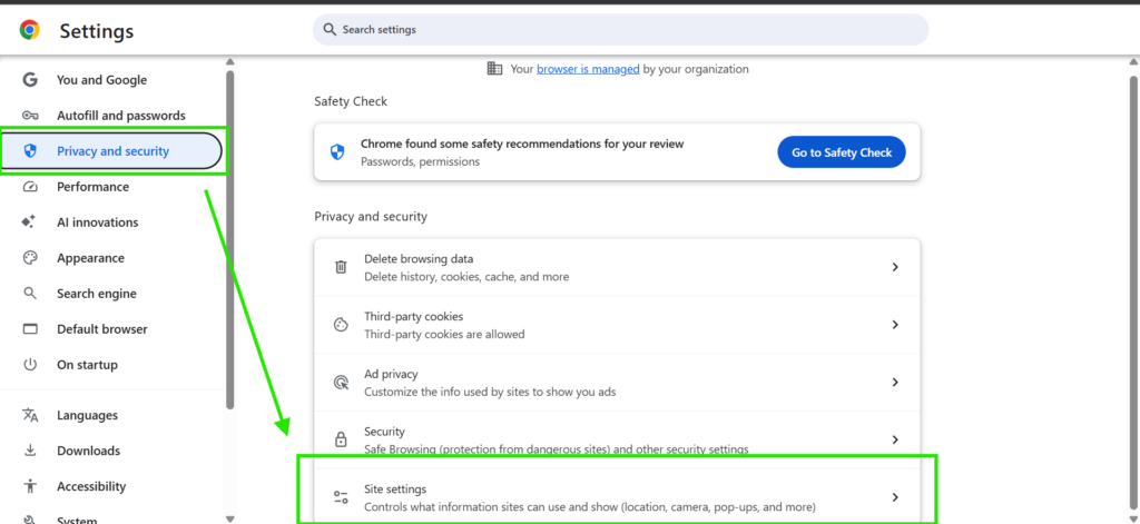 Privacy and Security