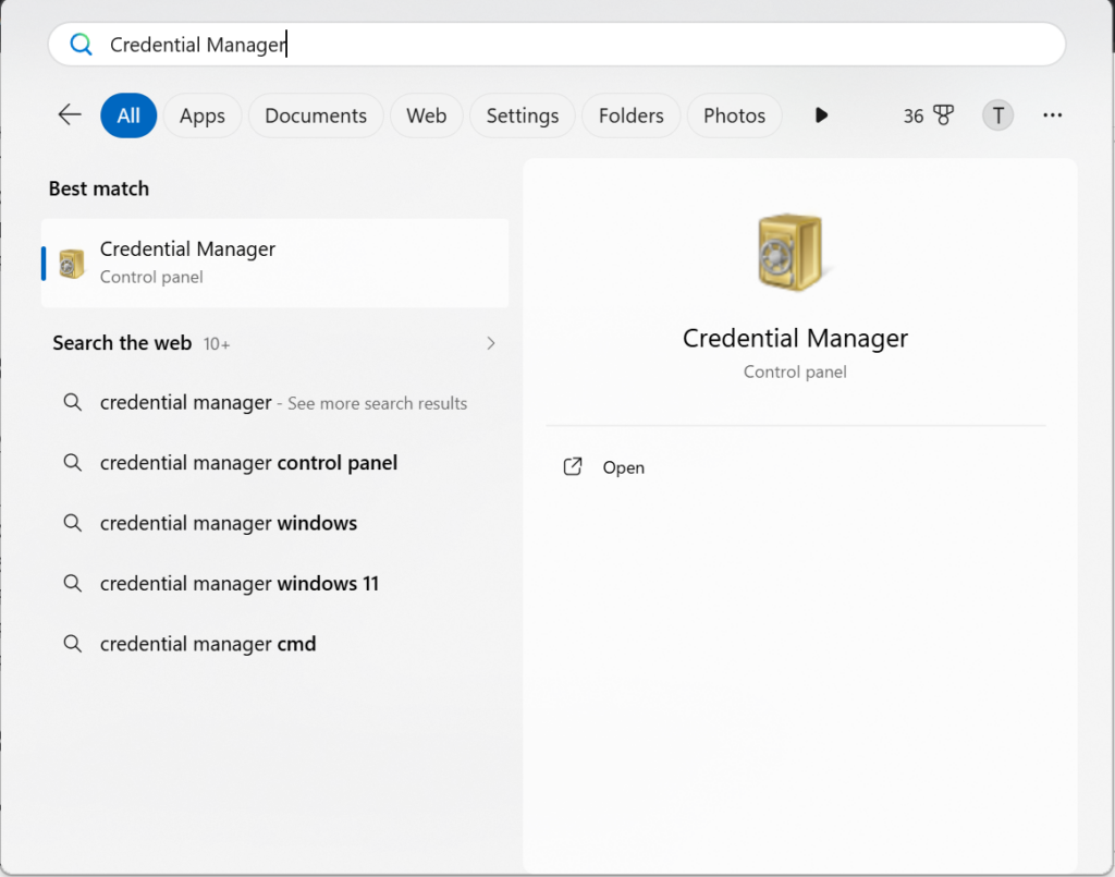 Credential Manager