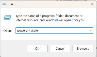 powerpnt /safe