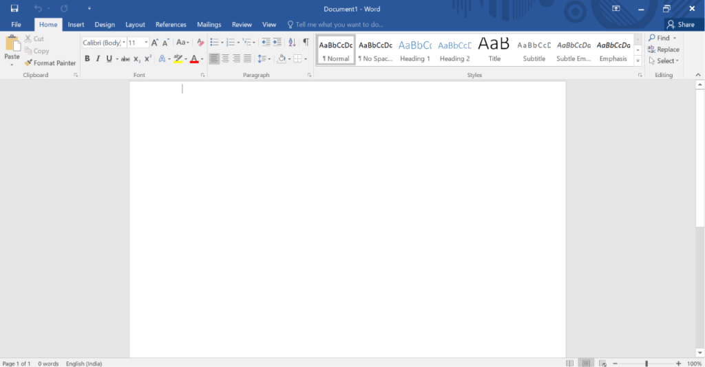 Open the document