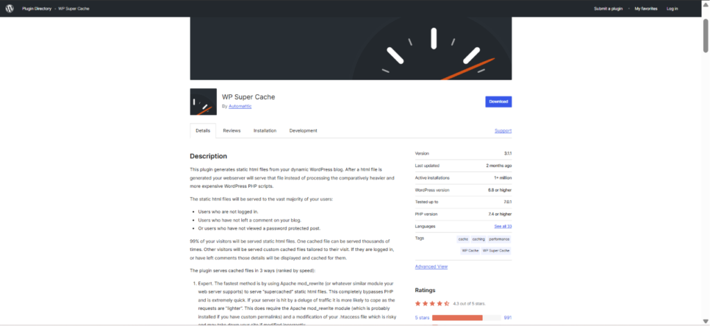 WP Super Cache