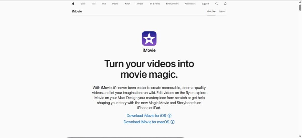 iMovie
