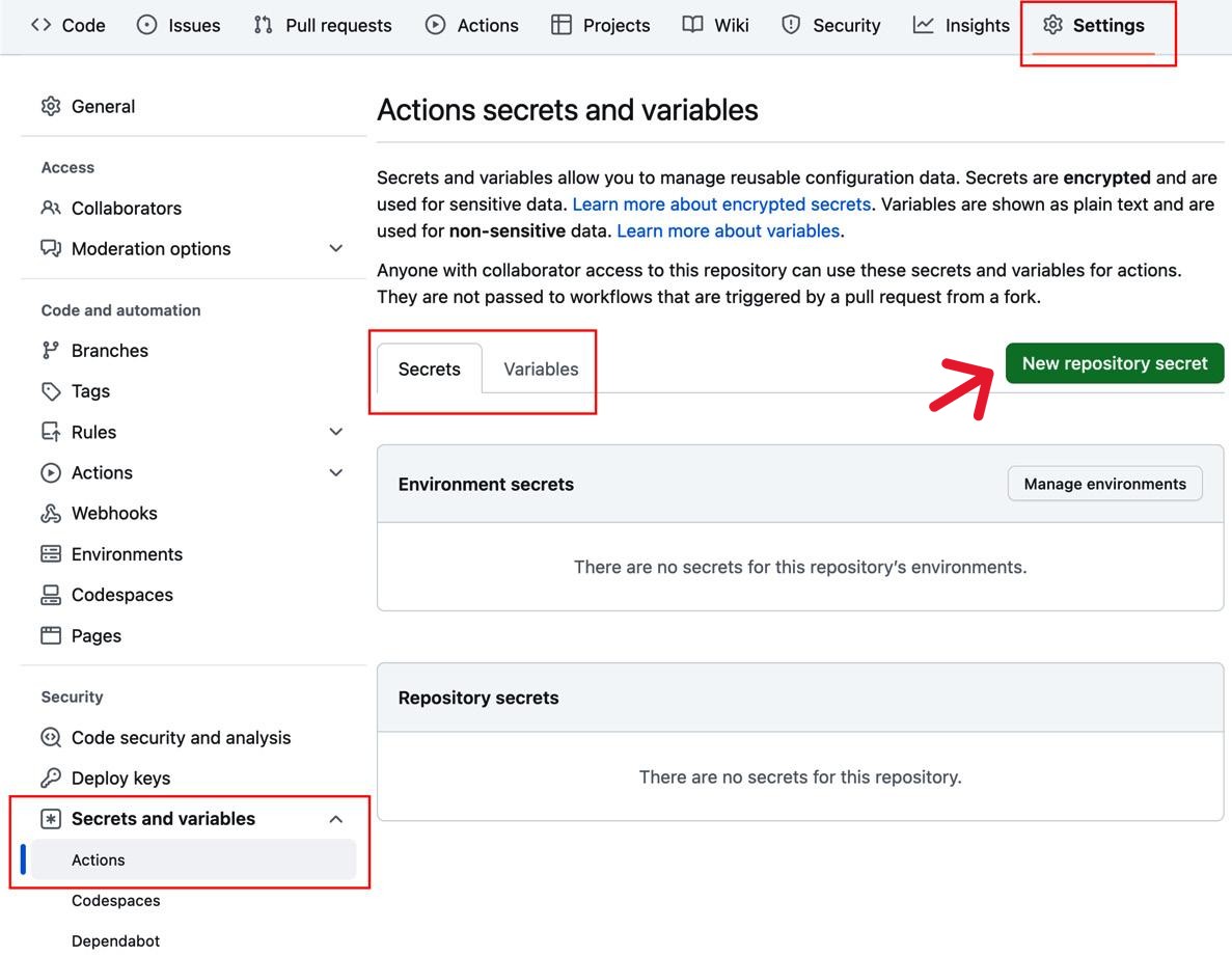 Store the Token in GitHub Secrets: Integrate Hugging Face with GitHub