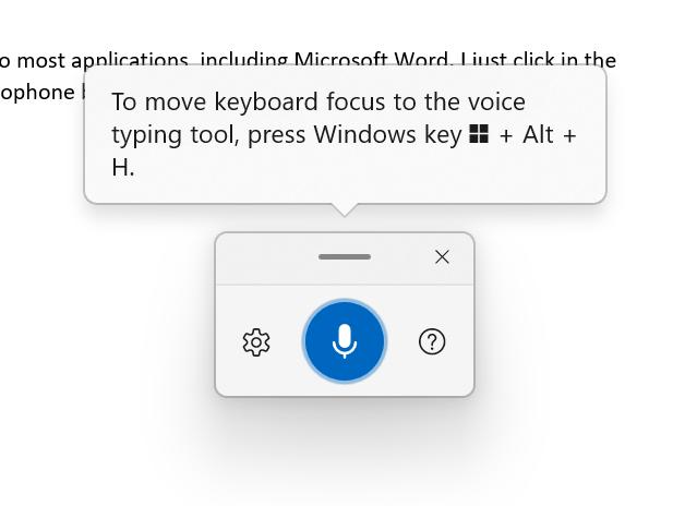 Voice Typing: Windows 11 hidden features