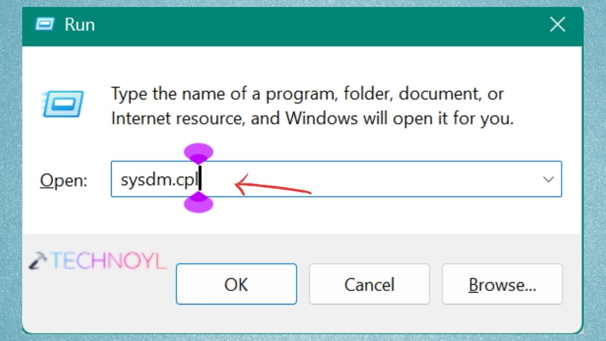 sysdm cpl